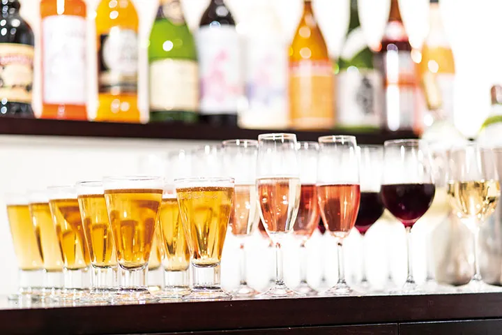 2時間飲み放題ドリンクメニュー