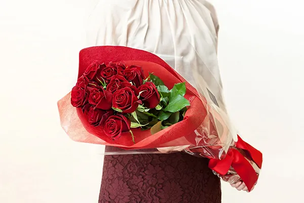 Red Rose Bouquet (12 stems)