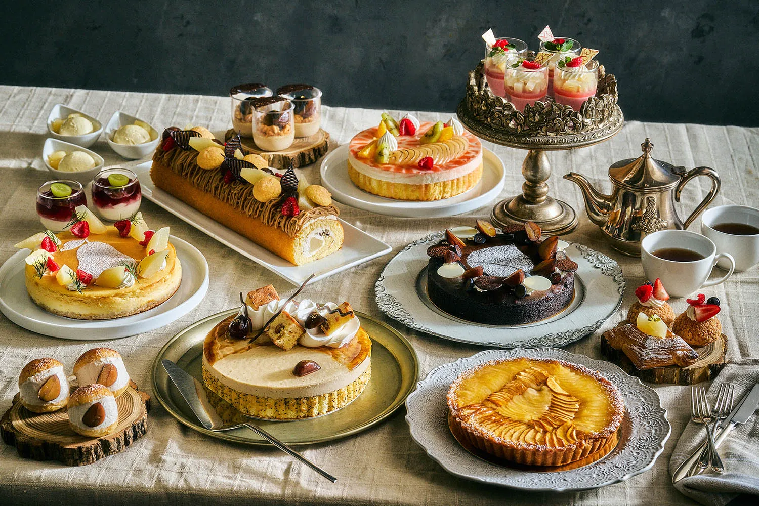 Grand Sweets Buffet – A Luxurious Afternoon with Chestnuts and Pears