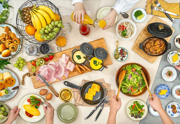 【2連泊限定】最終日はホテルでゆったりと朝食を