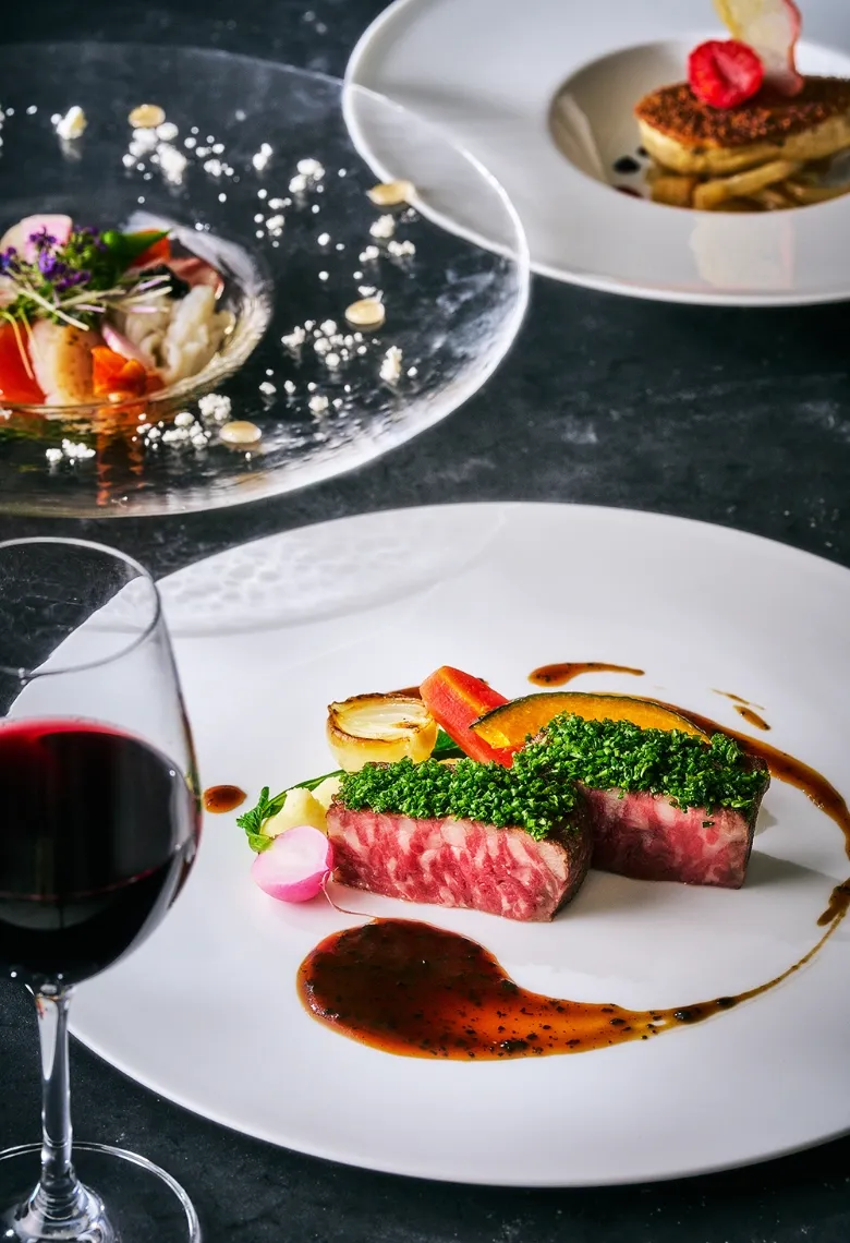 食事 アニバーサリーコース