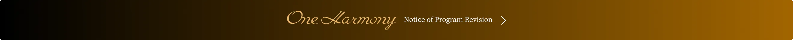 Notice of Program Revision